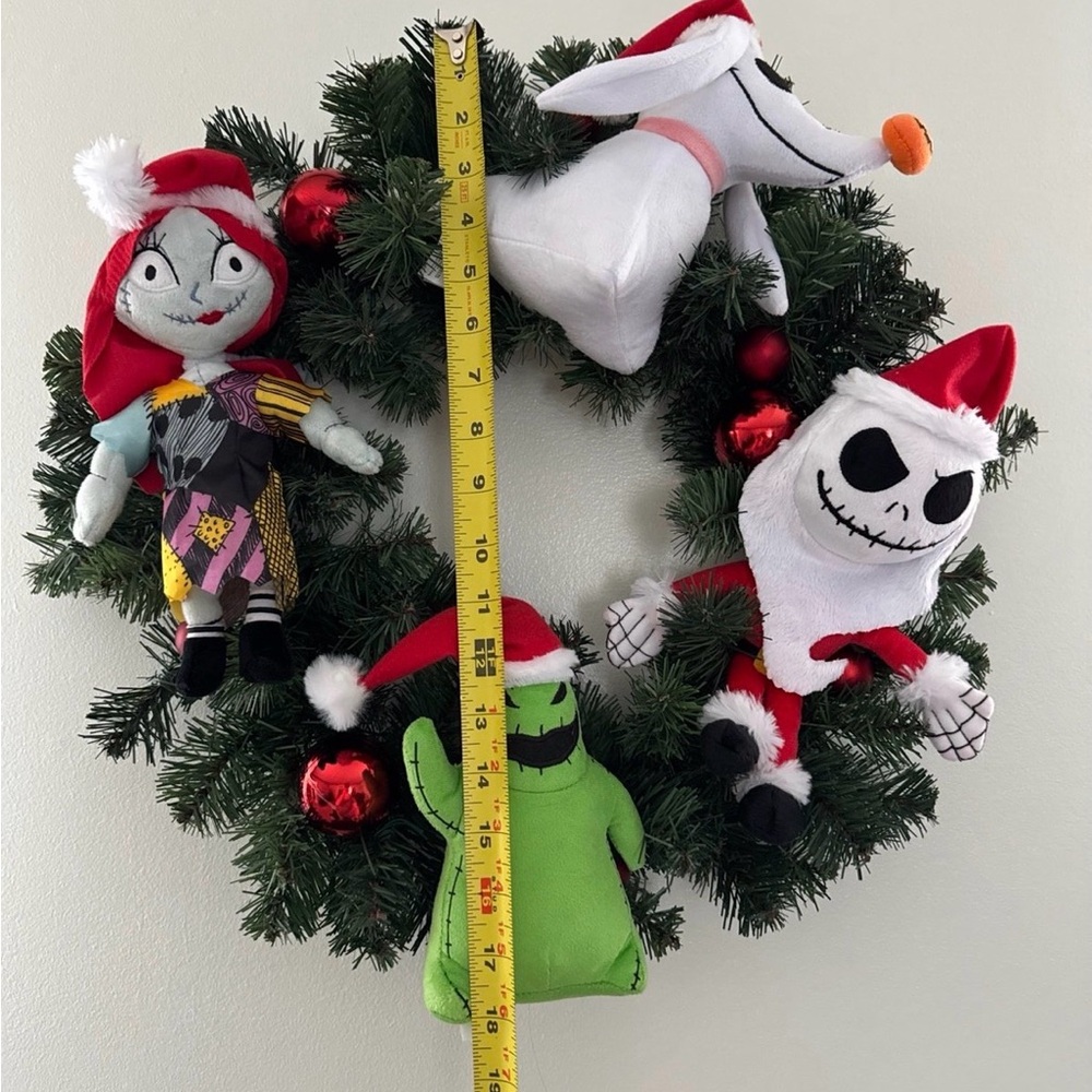 Nightmare Before Christmas Wreath and Train Set - Picture 3 of 8